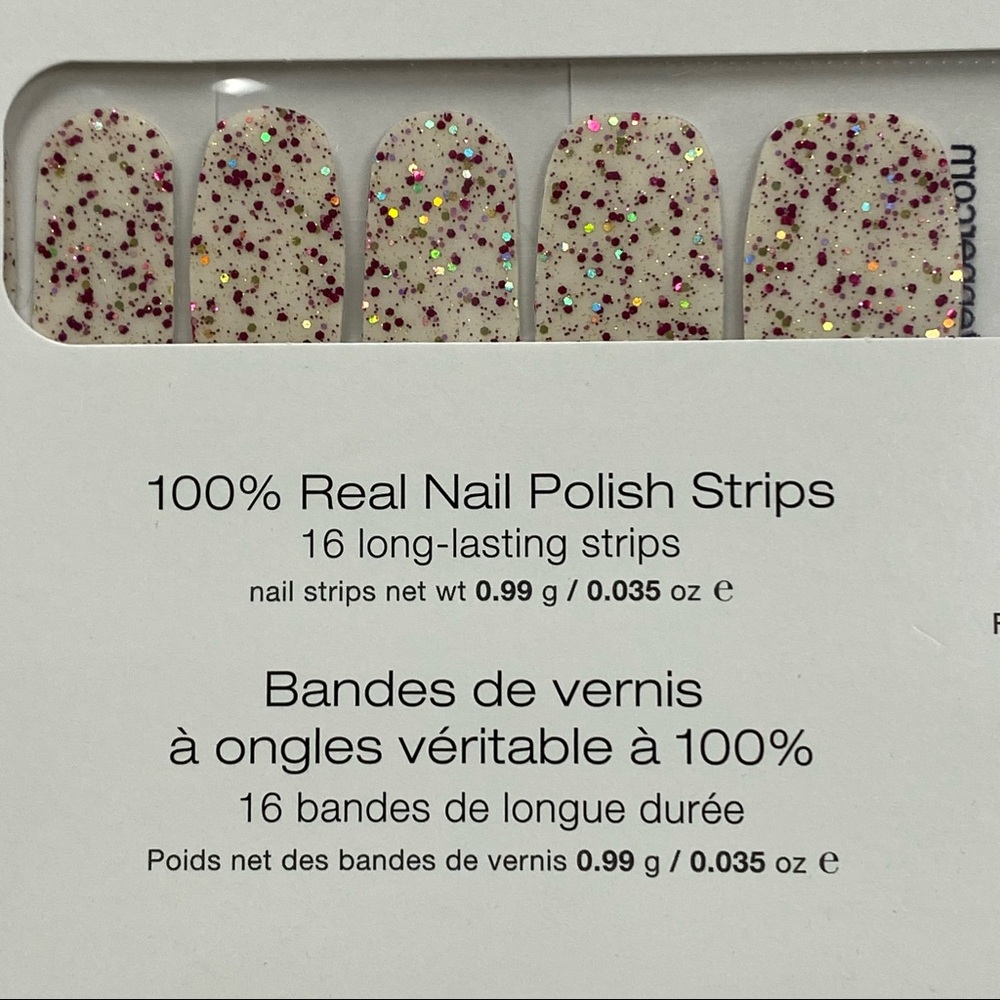 Color Street RETIRED Pink Peppercorn nail strips - NEW & sealed - Picture 2 of 5